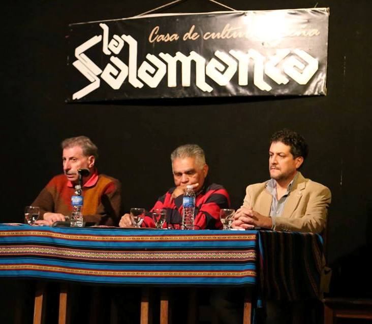 Presentación en Casa de Cultura y Peña La Salamanca.