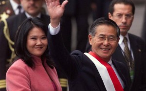 Cuando keiko era Primera Dama del gobierno de Alberto Fujimori
