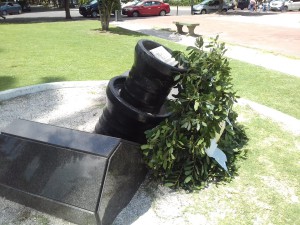 monumento en memoria a Cabezas