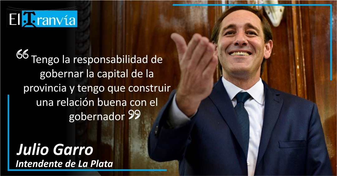 Julio Garro, intendente de La Plata